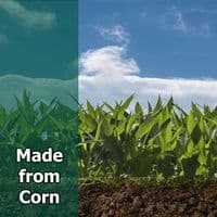 N210 PLA Biodegradable Compostable Window Slip on Lids x 50