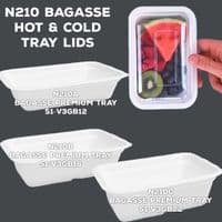 N210 PLA Biodegradable Compostable Window Slip on Lids x 50