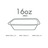 N210 Sugarcane Biodegradable Compostable Tray Lids x 50