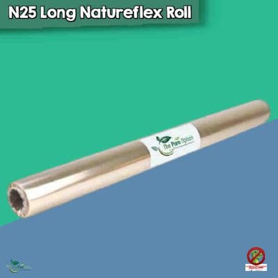 N25 Clear Home Compostable Food Natureflex Film Roll 500mm x 25m