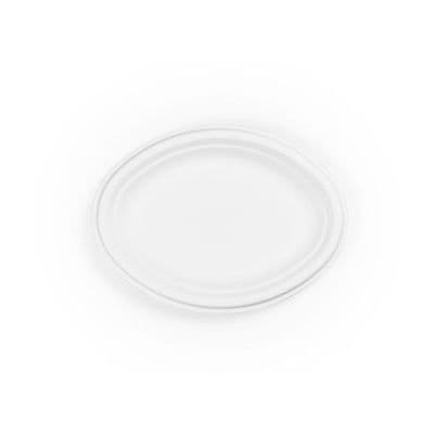 N3 Bulk Oval Sugarcane Biodegradable Compostable Round Plates 10