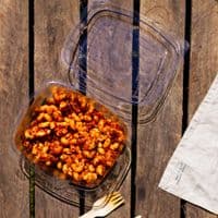 N3 Large Biodegradable Compostable Hinged Dessert Deli Salad Container 24oz x 50