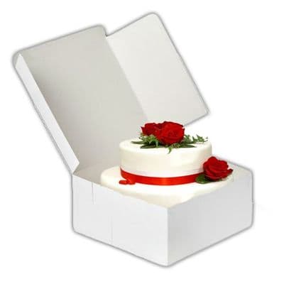 N4 Cardboard Compostable Folding Bakery Cake Boxes 12