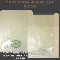 N4 Natureflex Artisan XL Biodegradable Compostable Bakery Bags 17x12
