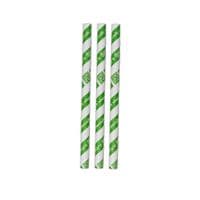 N4 Paper Extra Wide Compostable Thick Shake Smoothie Straws 10mm x 80