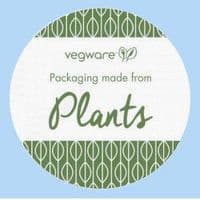 N45 Round Biodegradable & Compostable Sticker Labels - 45mm | Made by Vegware