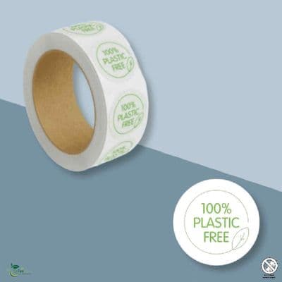 N47 Round Biodegradable & Compostable Food Labels - 50mm | Roll of 500