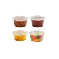 N48 Bulk PLA Biodegradable Compostable Portion Pots Lids 48mm x 5000