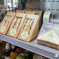 N48 Round Biodegradable & Compostable Food Labels - 50mm | Roll of 500