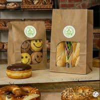N49 Round Biodegradable & Compostable Food Labels - 50mm | Roll of 500