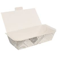 N5 Long Newsprint Biodegradable Compostable Fish & Chip Boxes x 39