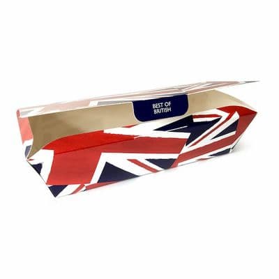 N5 Made in Green Britain  Union Flag Food Boxes 10x5