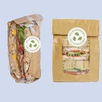 N50 Biodegradable Biodegradable Compostable Food Sticker Labels x 500