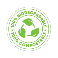 N50 Biodegradable Biodegradable Compostable Food Sticker Labels x 500