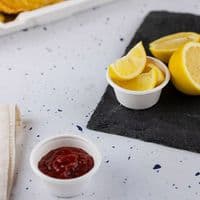 N62 Bulk Sugarcane Small Compostable Hot & Cold Sample Portion Pot Cups 1oz x 50