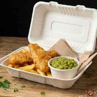 N62 Sugarcane Standard Compostable Hot & Cold Portion Pots 2oz | Oven, Hot Cabinet & Freezer Safe Sample Cups | Plastic-Free Bagasse Bulk Pots