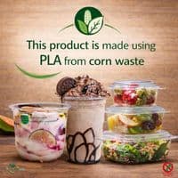 N76 PLA Biodegradable Compostable Cold Cup Lids | Fits N76 Cups