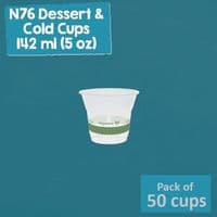 N76 PLA Biodegradable Compostable Cold Cup Lids | Fits N76 Cups