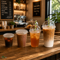N76 PLA Corn Biodegradable Compostable Cold Cups | Small | 7oz (142ml)
