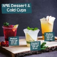 N76 PLA Corn Biodegradable Compostable Cold Cups | Small | 7oz (142ml)