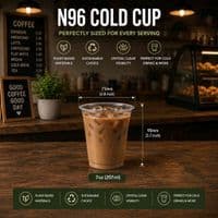 N76 PLA Corn Biodegradable Compostable Cold Cups | Small | 7oz (142ml)