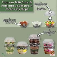 N76 PLA Corn Biodegradable Compostable Cold Cups | Small | 7oz (142ml)