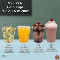 N76 PLA Corn Biodegradable Compostable Cold Cups | Small | 7oz (142ml)