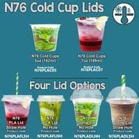 N76 PLA Corn Cold Cups & Lids 5oz – Biodegradable & Compostable (Case of 2000)