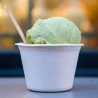 N76 Sugarcane Compostable Sample & Portion Pot Lids 4oz x 50