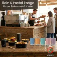 N79 Bulk Disposable Biodegradable Compostable Hot Cup Lids 79mm x 1000