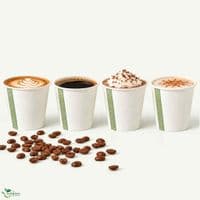 N79 Single Wall Biodegradable Compostable Disposable Hot Drink Cups 8oz | Pack of 50