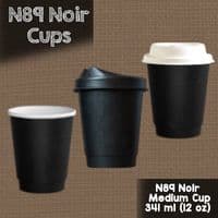 N89 Bulk Disposable Biodegradable Compostable Hot Cup Lids 89mm x 1000