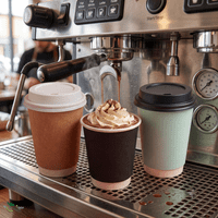 N89 CPLA Biodegradable Compostable Disposable Hot Drink Cup Lids | Fits 12 to 20oz Hot Cups