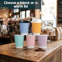 N89 Disposable Biodegradable Compostable Hot Cup Lids 89mm | Bulk