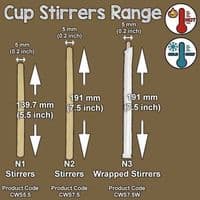 N89 Large SW Biodegradable Compostable Disposable Hot Cups & Lids 16oz (Box of 1000)