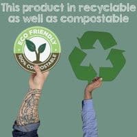 N89 Premium Noir Compostable Hot Cups 12oz – Double Wall (Box of 500)