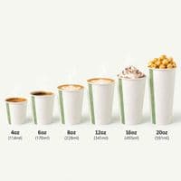 N89 Single Wall Biodegradable Compostable Disposable Hot Drink Cups 12oz | Pack of 50