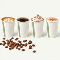 N89 Single Wall Biodegradable Compostable Disposable Hot Drink Cups | 16oz | Pack of 50
