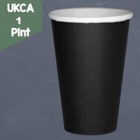 N89 UKCA Paper Biodegradable Compostable Disposable Half & Pint Cups | 700 to 1000 Cups