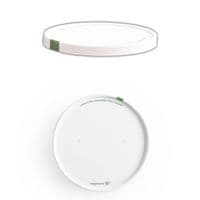 N90 Cardboard Biodegradable Compostable Hot & Cold Flat Lids 90mm x 50