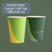 N90 Paper Biodegradable Compostable Disposable Cold Food & Drink Cups (Box of 1000)