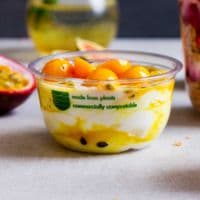 N96 Disposable Compostable Biodegradable Dessert & Deli Salad Pots x 50