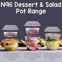 N96 PLA Biodegradable Compostable Flat Lid with Straw Hole 96mm x 50