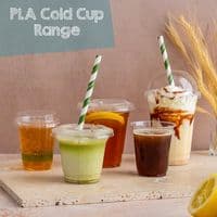 N96 PLA Corn Biodegradable Compostable Cold Cups | 9oz, 12oz, 16oz, 20oz
