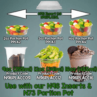 N96 Clear PLA Cold Cups & Dessert Pots Range | Compostable Takeaway Drink Cups | Plastic-Free Plant-Based Smoothie Cups 9oz 12oz 16oz 20oz