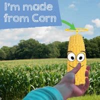 N96 PLA Corn Cold Cups 9oz – Biodegradable & Compostable (Pack of 50)