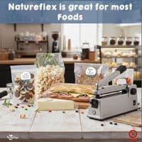 NatureFlex™ Clear Gusseted Heat Seal Bags | Home Compostable & Plastic-Free