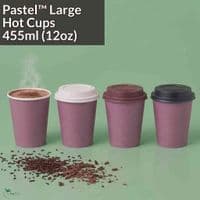 Simply White Compostable Single-Wall Paper Hot Cups (4oz to 20oz) | The Pure Option
