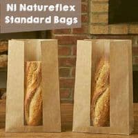 Premium Artisan Bakery Bags with Display Window | 100% Home Compostable