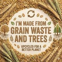 Premium Artisan Wheat Bakery Bags with NatureFlex Window | Compostable Window Paper Bread Bags | Plastic-Free Bakery Packaging Bulk